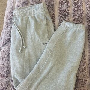 Aritzia TNA Cozy Fleece Boyfriend Fit Sweatpants